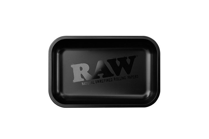 RAW Rolling Tray - Black Matte