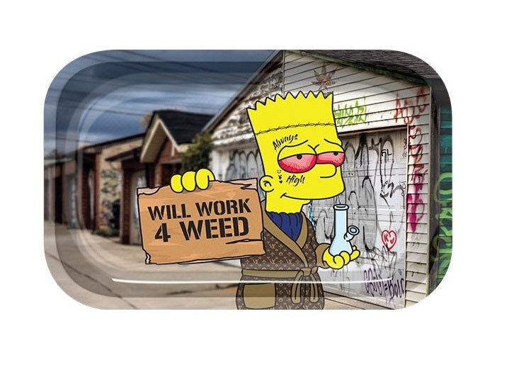 Rolling Tray - Will Work 4 Weed