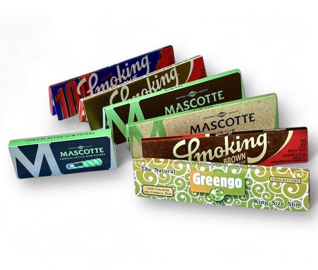 Lange Vloei Kopen - Kingsize, Slim, Ongebleekt & Glas Vloei