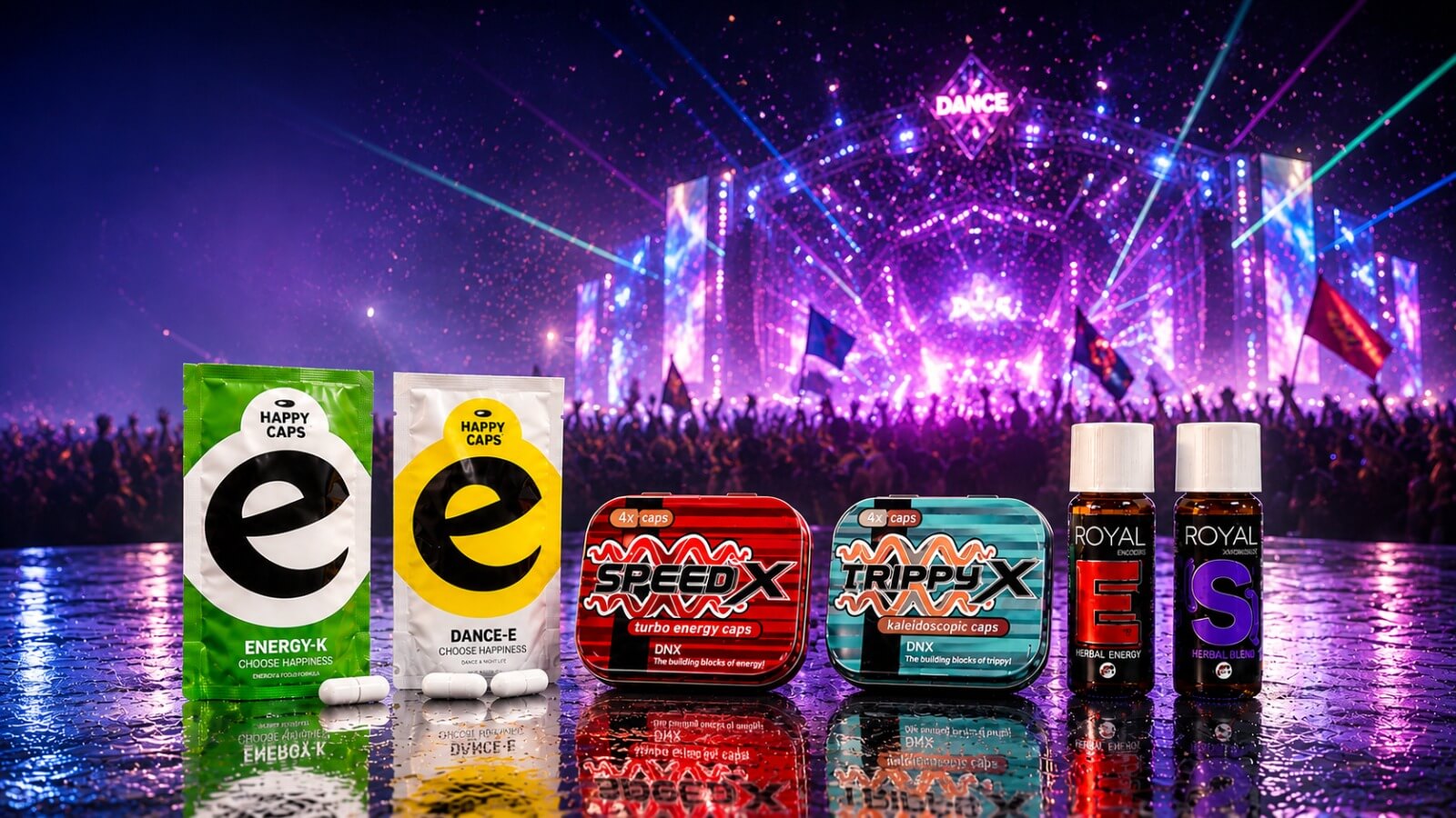 Party Pills kopen - Legale energiepillen & Party caps