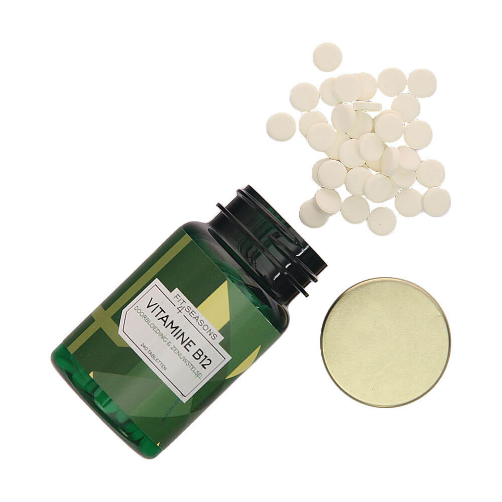 Actieve B12 tabletten – methylcobalamine en dibencozide