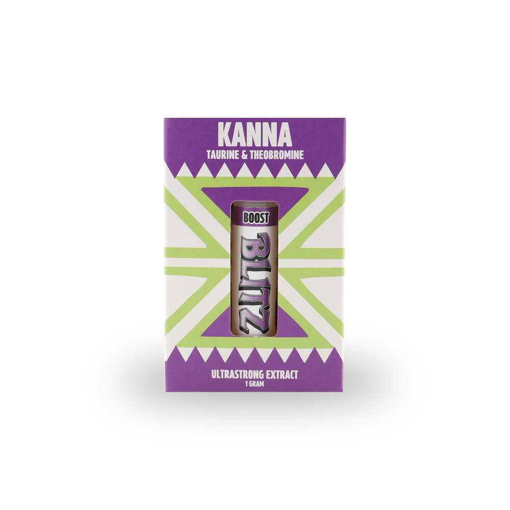 Kanna Blitz Boost – luxe doosje met energieke kanna mix, 1 gram
