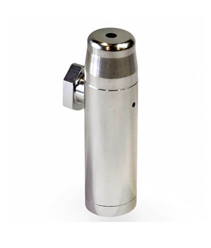 Zilveren aluminium bullet – strak en duurzaam