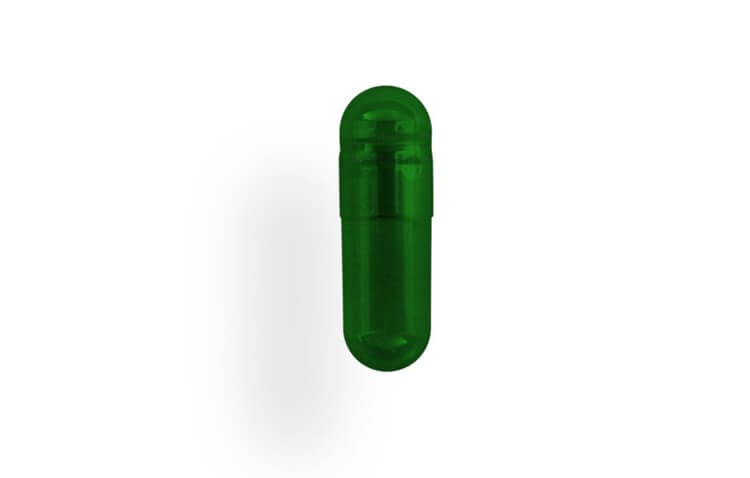 Capsule Groen/Transparant