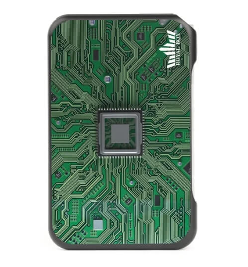 Royal Box – Chip in luxe zwarte verpakking met zichtbaar chipdesign