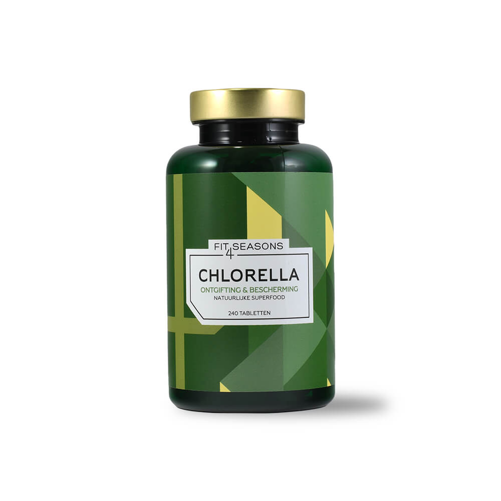 Fit4Seasons Chlorella tabletten – organisch algensupplement