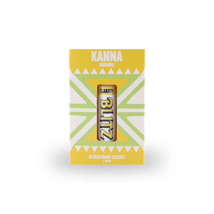 "Kanna Blitz Clarity doosje – focus en ontspanning in 1 gram premium poeder"