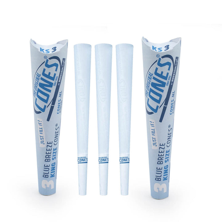 Cones King Size 109mm Blue & Pink – 3 Stuks
