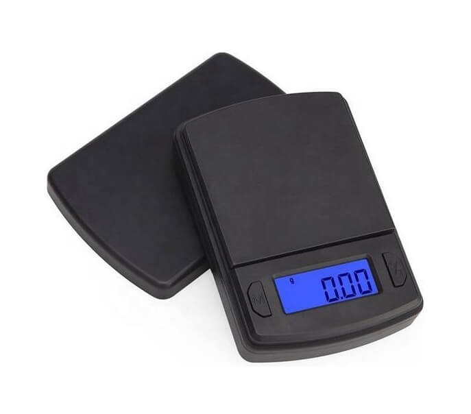 Digitale pocket scale met helder LCD-scherm en beschermhoes