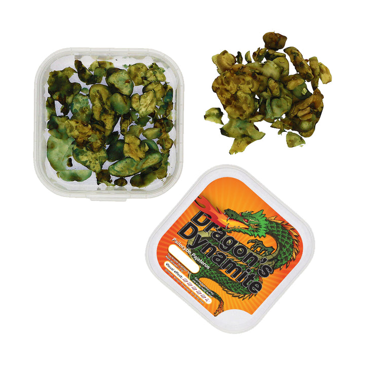 Dragon’s Dynamite magic truffels bovenaanzicht losse truffels