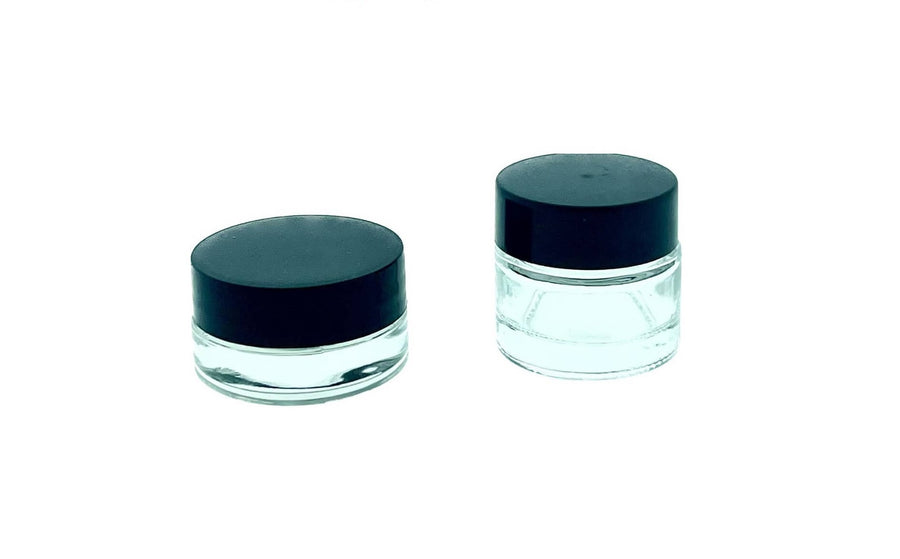 Glazen potjes met schroefdeksel 5 ml/ 10 ml