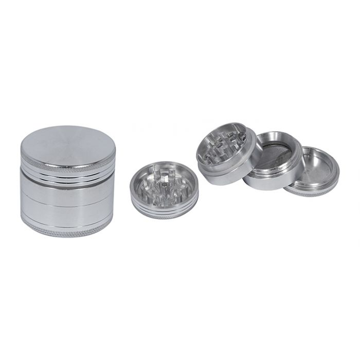 Grinder Aluminium Anodised, 4-delig, Ø38 mm