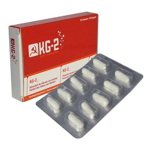 KG-2 antikater capsules verpakking met blisters