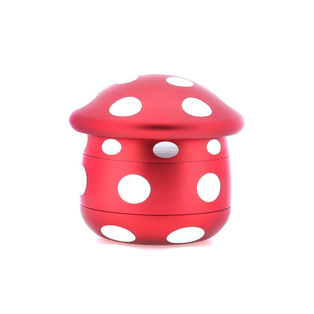 Rode McSmoke Mushroom Grinder 63mm - Aluminium vliegenzwam design