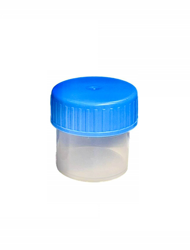 Plastic Potje 30 ml, waterdicht.