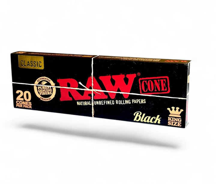 raw Black cones