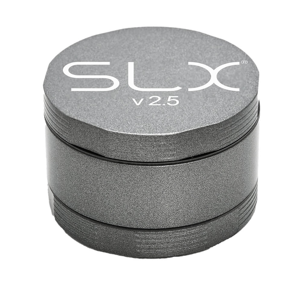 SLX Pro Grinder 62mm zilver — non-stick aluminium grinder bij Wapshop