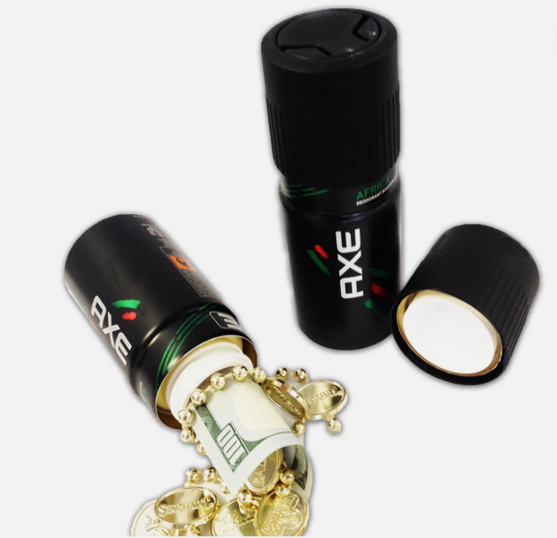 Open Spray Stash Can met geheime ruimte voor waardevolle spullen