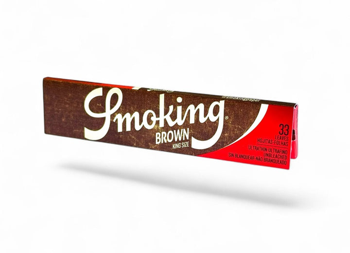 Lange Vloei Smoking Brown King Size
