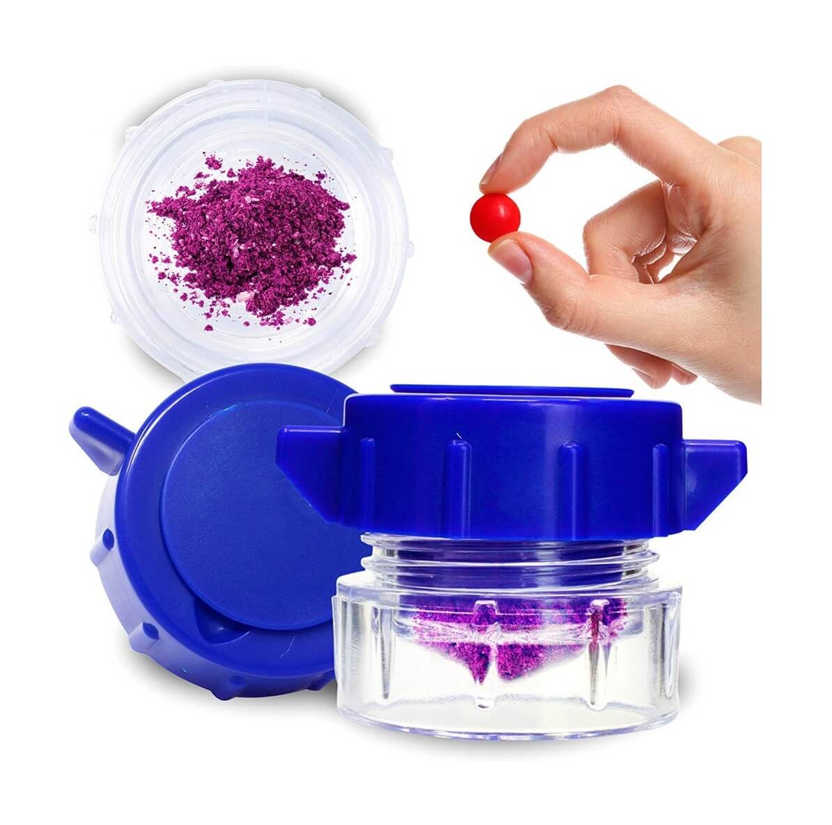 compacte tablettenvergruizer om medicatie pletten tot poeder