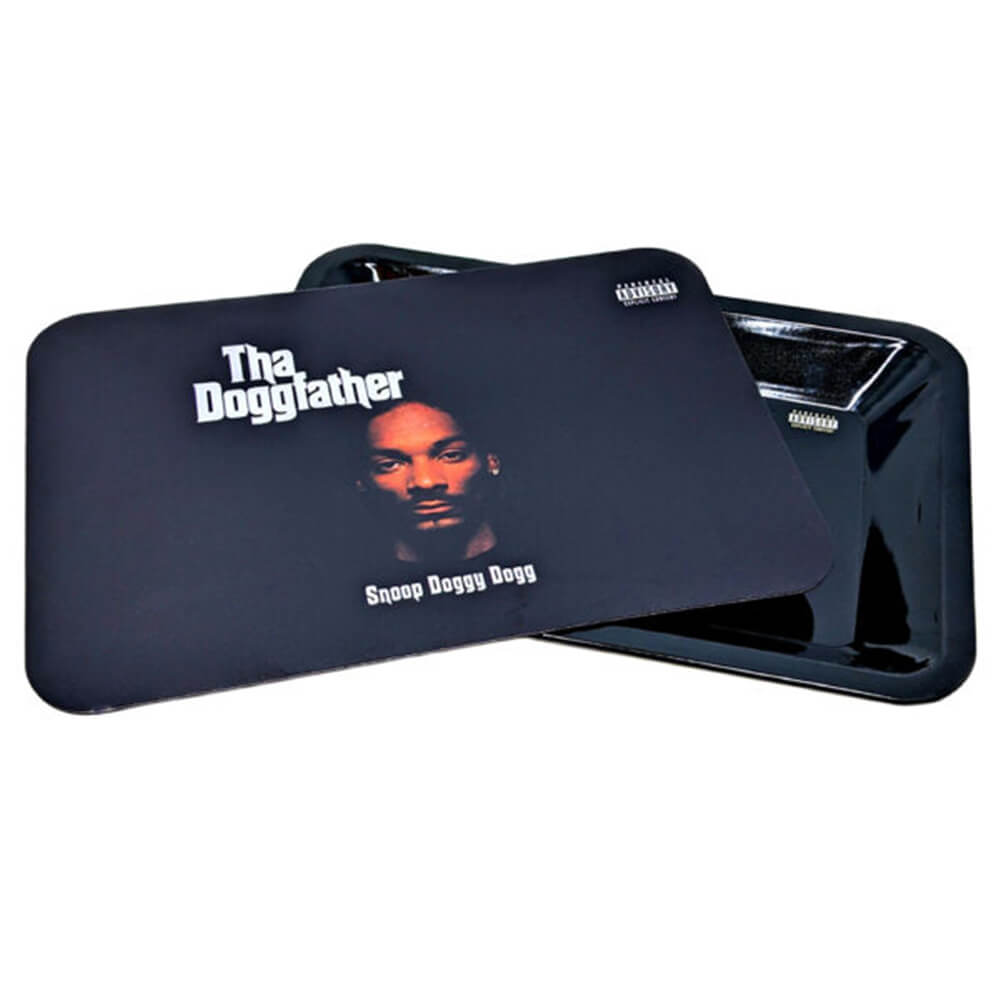 Snoop Dogg Rolling Tray + Magnetische Deksel - 17x12