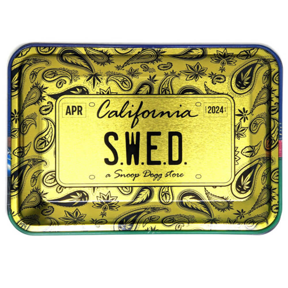 Snoop Dogg Rolling Tray + Magnetische Deksel 
