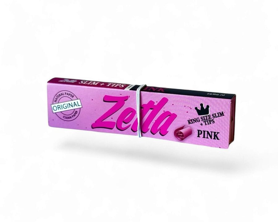 Zetla Pink combi Lange Vloei + Tips
\