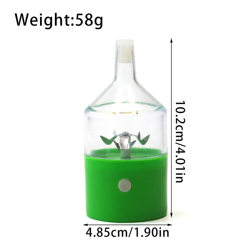 afmetingen poedermolen/ grinder