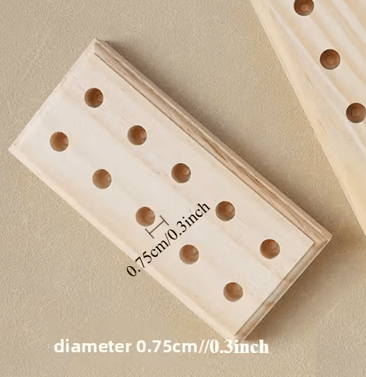 Capsulehouder Hout - Maat 0 en 1