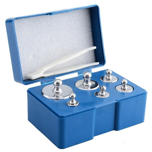 ijkgewichten kalibratie set 2