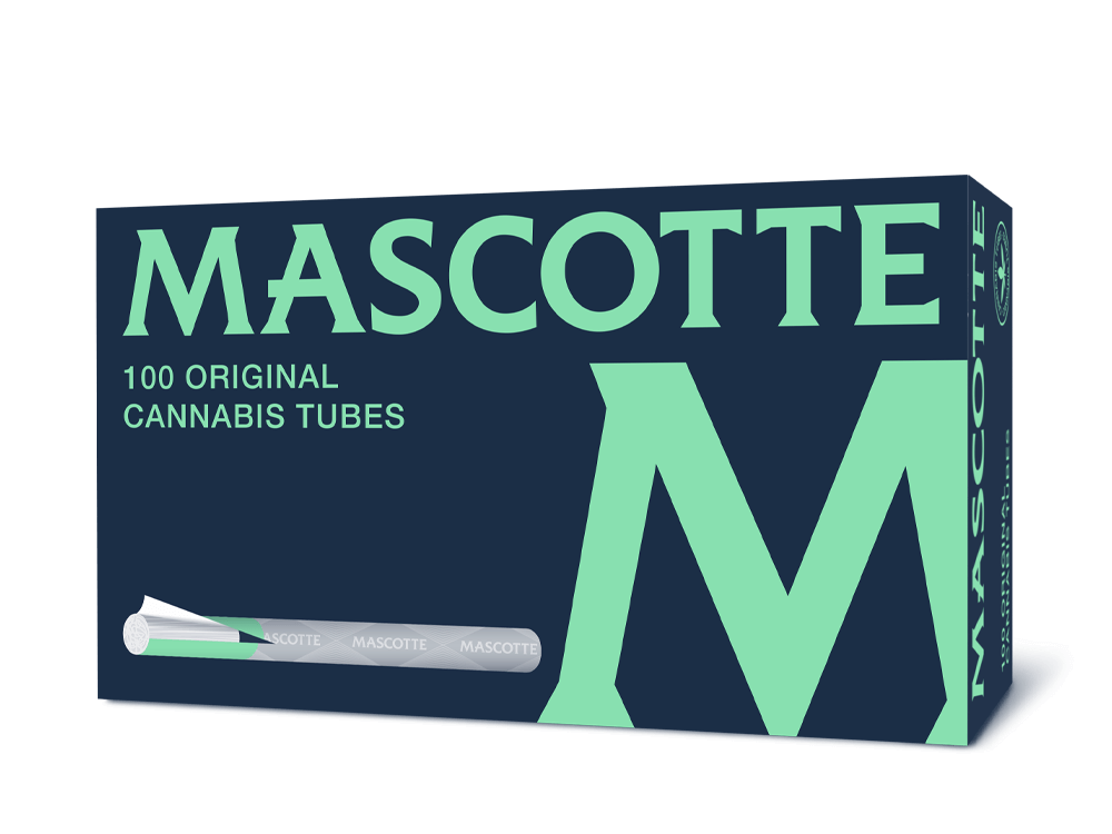 Mascotte Original Cannabis Tubes verpakking 100 stuks