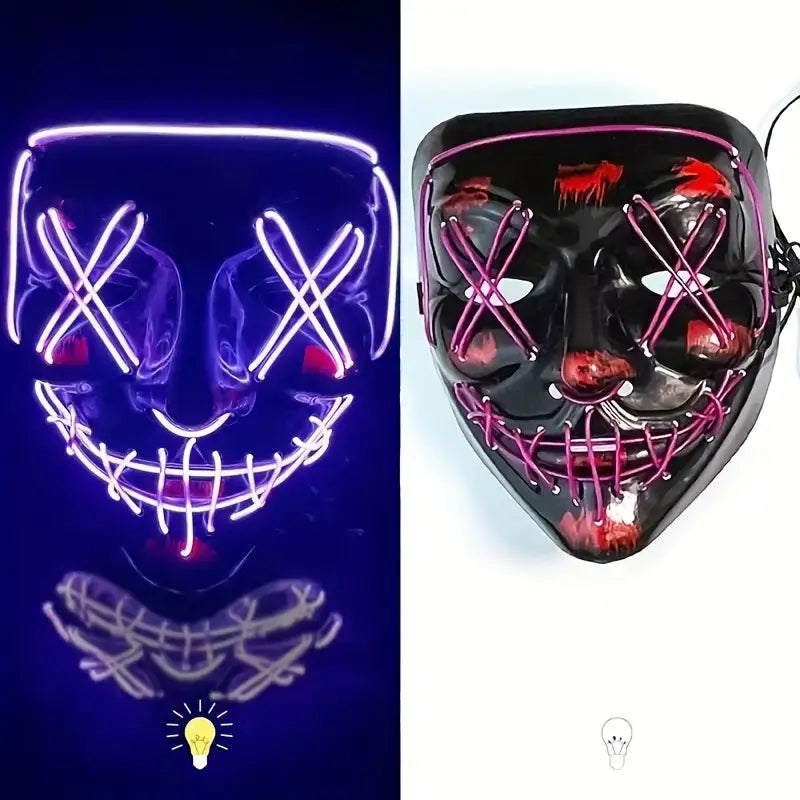 Halloween masker - LED