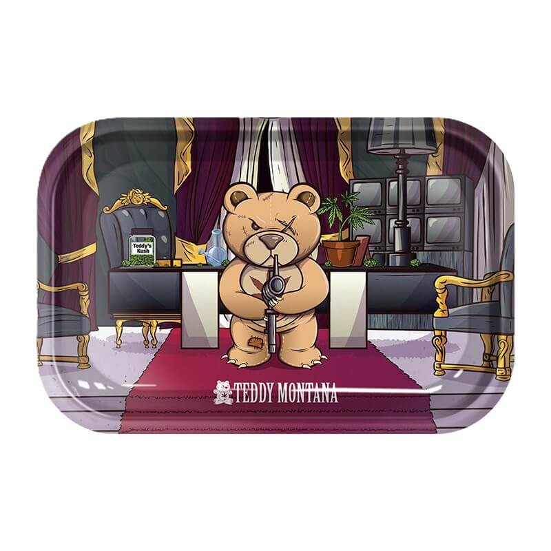 rolling tray - teddy montana