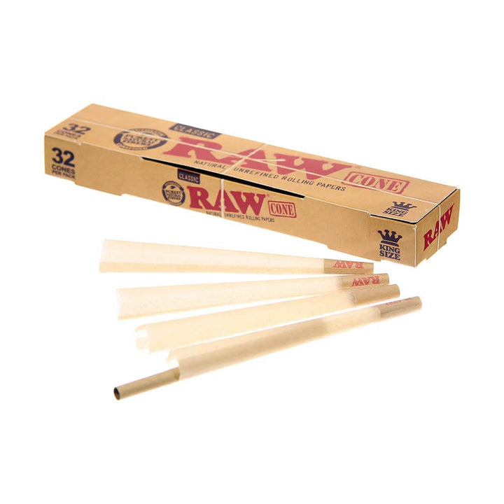 raw classic cones - box of 32