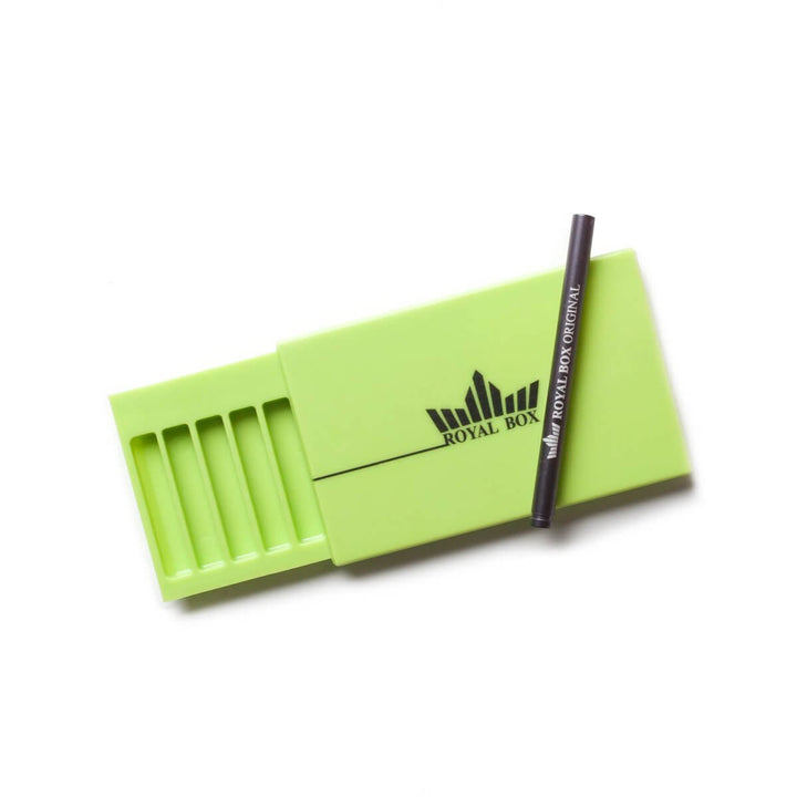 Groene Royal Box stashdoos – plat en discreet