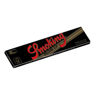 smoking king size deluxe 2.0 Black zwart