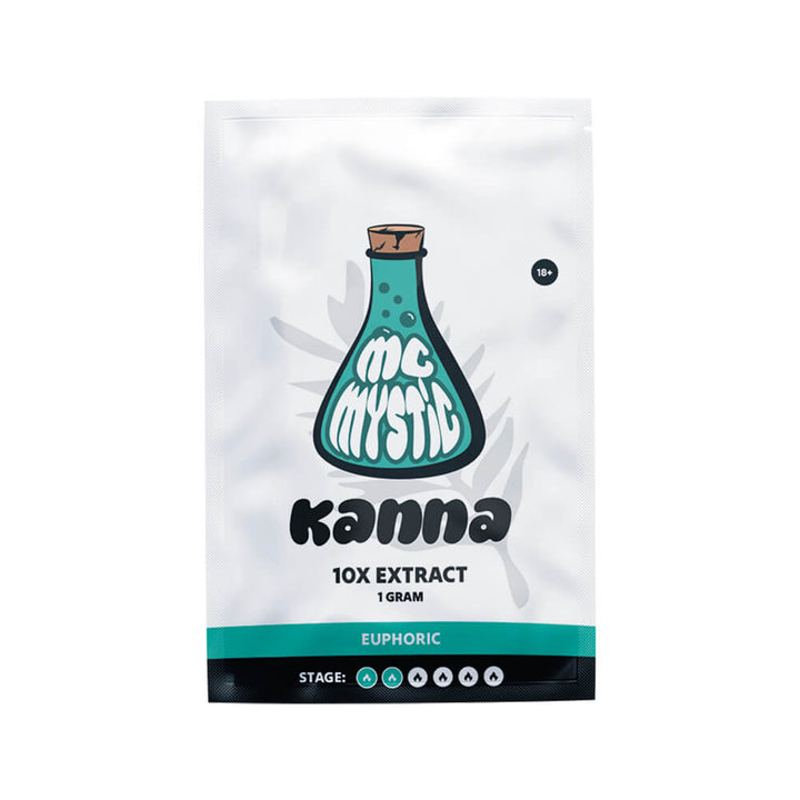 Kanna 10x Extract 1 gram van McMystic in hersluitbaar zakje, te koop bij Wapshop.nl