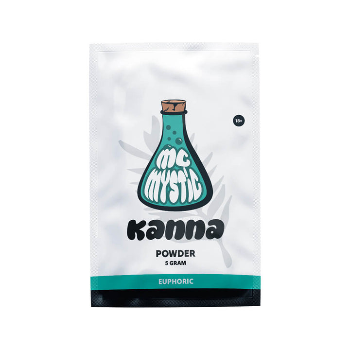 Kanna poeder 5 gram van McMystic in hersluitbaar zakje, te koop bij Wapshop.nl