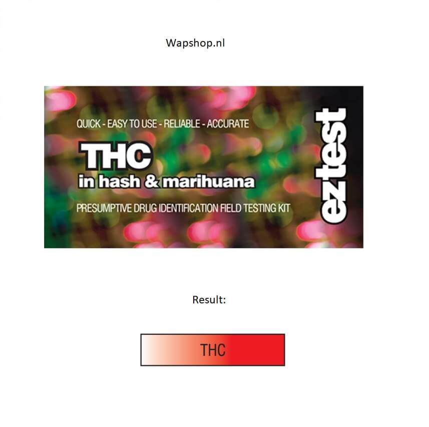 ez test THC resultaat