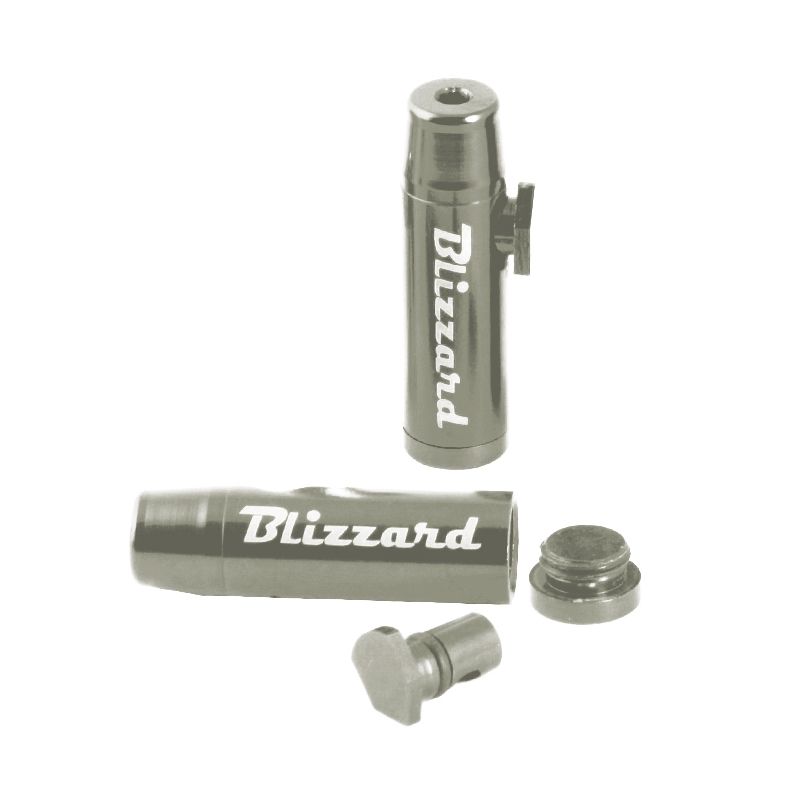 EKNA Snuiftabak Dispenser - Draagbare Doseerfles Van Aluminium (5,4 Cm) - Voor Snuiftabak En Poeders
