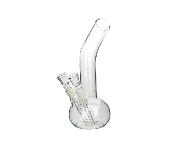 Glazen Bong 27cm Double Chillum