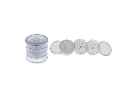 Grinder Plastic, Ø60mm (5-delig)