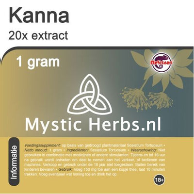 Kanna 20 extract
