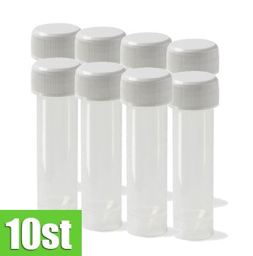 Lege buisjes met schroefdop 5ml 10 st