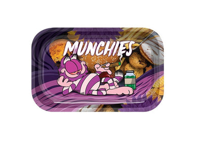 Munchies Garfield Metal Rolling Tray medium