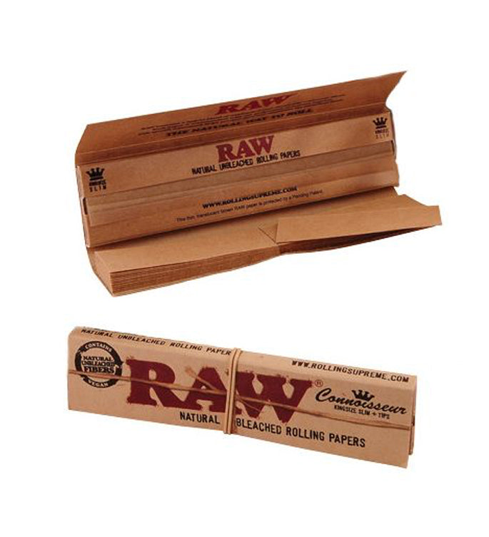 RAW King Size Vloei + Tips-Wapshop