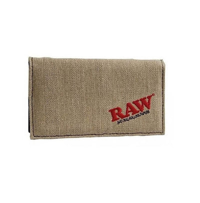 raw-smoking wallet outside