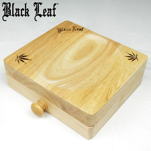 Weedbox met mes - Black Leaf-Wapshop